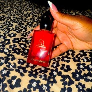 Giorgio Armani Sì Passione Eau De Parfum 1oz Perfume, Nearly Full Authentic